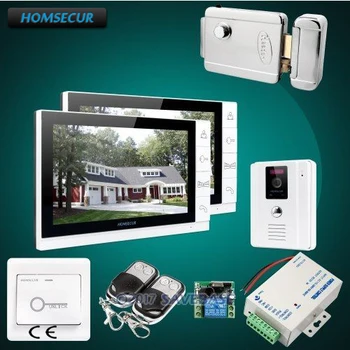 

HOMSECUR 9" Video Door Phone Intercom System with IR Night Vision 1C2M
