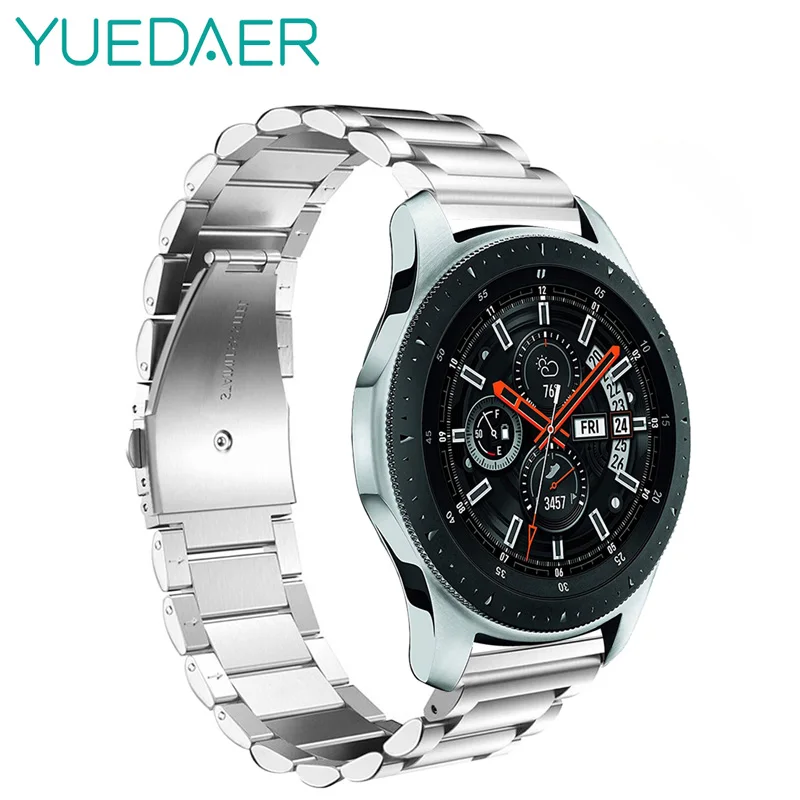 

Yuedaer 20mm Luxury Metal Strap For Amazfit Bip 22mm Stainless Steel Watch Band For Samsung Galaxy Watch 46mm Amazfit Stratos 2