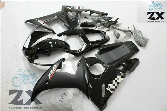 

Complete Fairings For Yamaha yzf R6 r6 2004 2005 Plastic Kit Injection Motorcycle FairingS UV bkack R6S 2006-2008