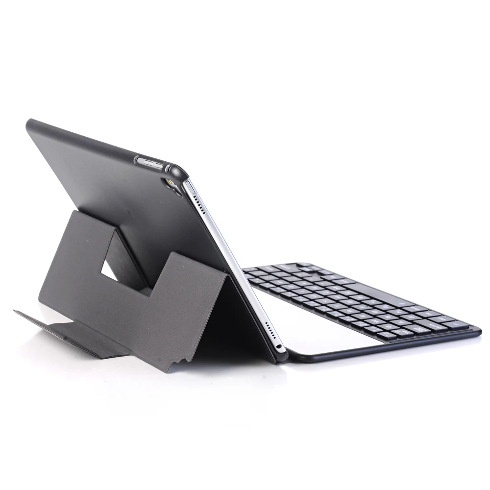 

Bluetooth Keyboard Case For iPad 5/6/Air/Air 2/Pro 9.7 Smart PU Leather Cover Case For iPad 9.7 2017 2018 A1893+gifts
