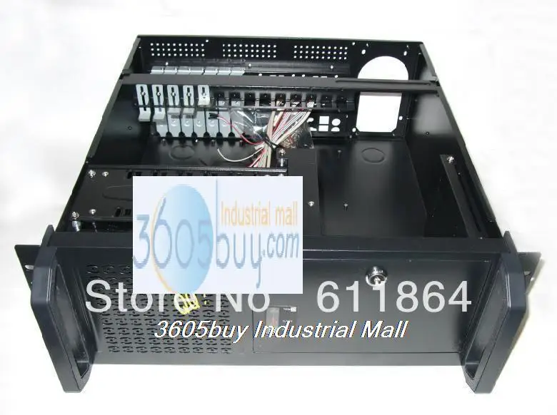 

4u industrial computer case server computer case pc large-panel big power supply hard drive