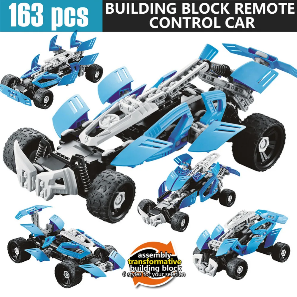 

New 163pcs block SDL 2017A-24 4 Channels DIY Blocking Remote Control Vehicle Car bumping resistant wholesale