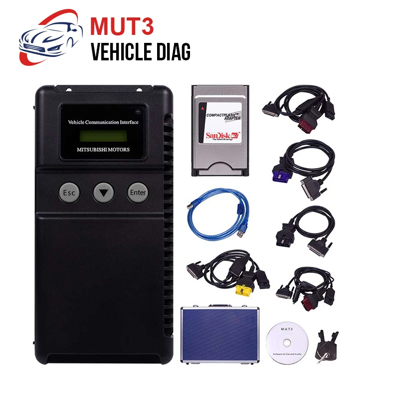 

Multi-language MUT-3 Support ECU Programmer Mitsubishi MUT3 MUT 3 Car and Truck Diagnostic Tool DHL Free Shipping