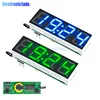 3 en 1 LED DS3231SN horloge numérique Module de tension de température bricolage temps/thermomètre/voltmètre DC 5-30V bleu vert affichage LED rouge affichage de LED ► Photo 1/6