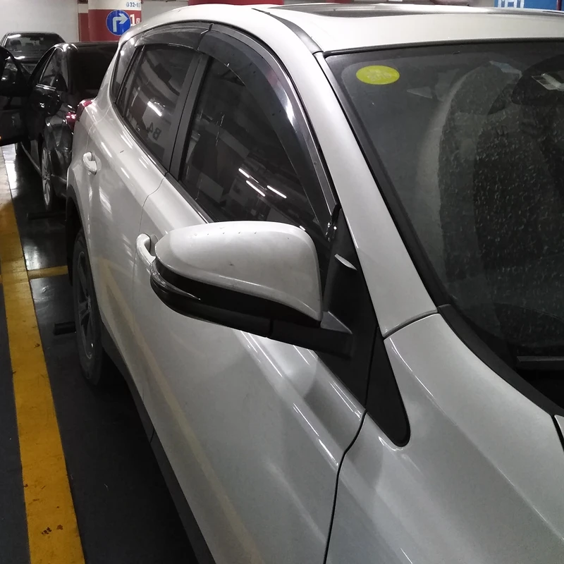Подходит для Toyota RAV 4 RAV4 2013 2014 2215 2016 4 шт./компл. окна козырек вентиляционные шторы солнце дождь дефлектор гвардии авто аксессуары
