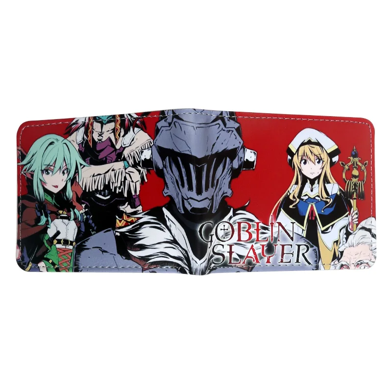 Аниме Кошелек Goblin Slayer кошелек кредитный держатель для карт кошелек