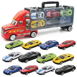 Игрушка модель автомобиля Diecasts Rail контейнеровоз мини игрушки транспортных средств смешанный набор для Обувь для мальчиков