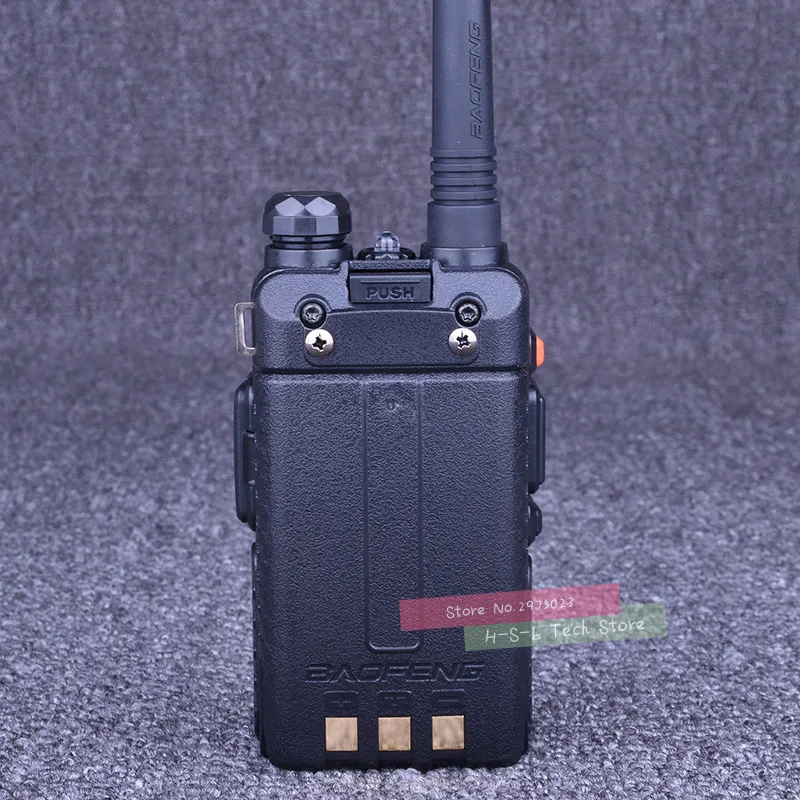 BaoFeng BF-UV5R рация VHF& UHF двухдиапазонный двойной дисплей 128CH ручной HF трансивер переговорный фонарик приемопередатчик