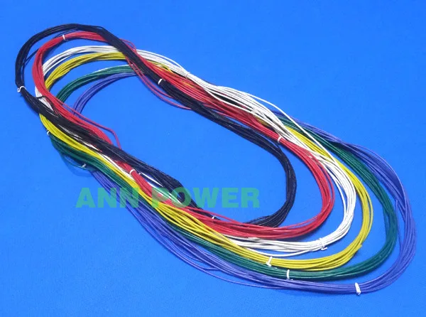 26AWG силиконовый провод 26 AWG 26# Силикагель провода Проводник 30/0. 08 AWG26 высокая температура луженая медь кабель