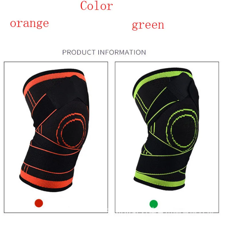 Pressurization Knee Pads Kneepads Cycling Sports Bandages Sports Outdoor Breathable Pressurized Knee Protector Pads
