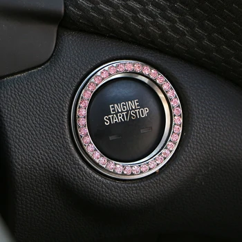 

Car Engine Start Stop Ignition Key Ring Stickers For Volvo S60 V60 XC60 For Ford Mondeo KUGA Fiesta Ecosport Accessories