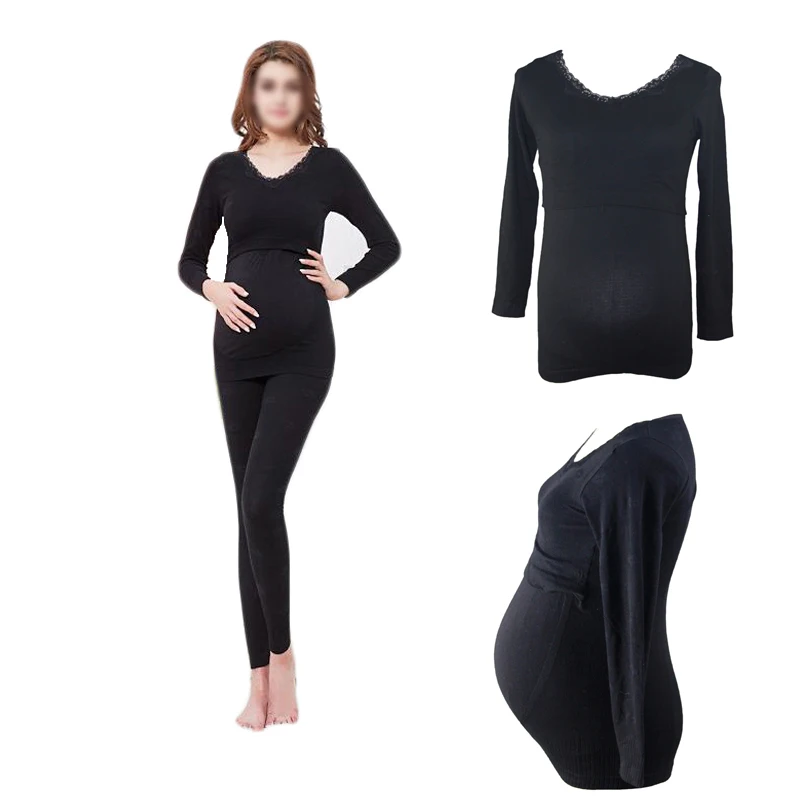 New Nursing Pajamas Sets Comfortable Sleepwear Maternity Pijamas