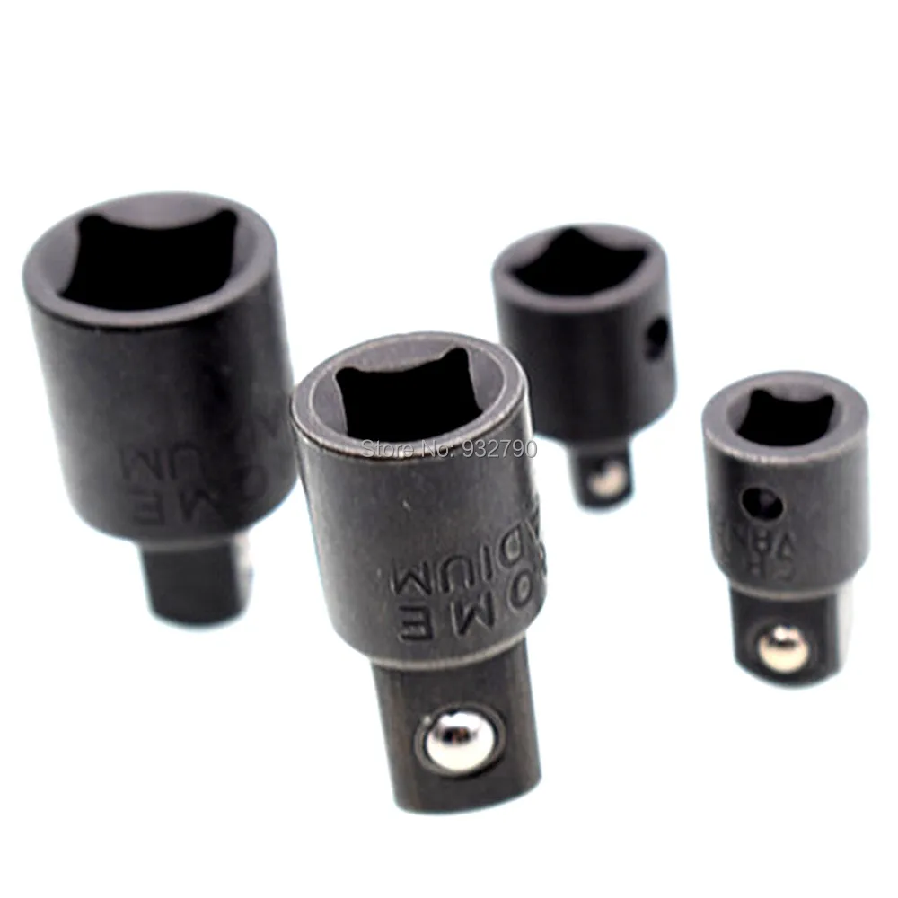 

4pcs Air Impact Tool Converter Reducer Adapter Socket Impact Reducer Adaptor 1/2" to 3/8" 3/8" to 1/4" 3/8" to 1/2" 1/4" to 3/8"
