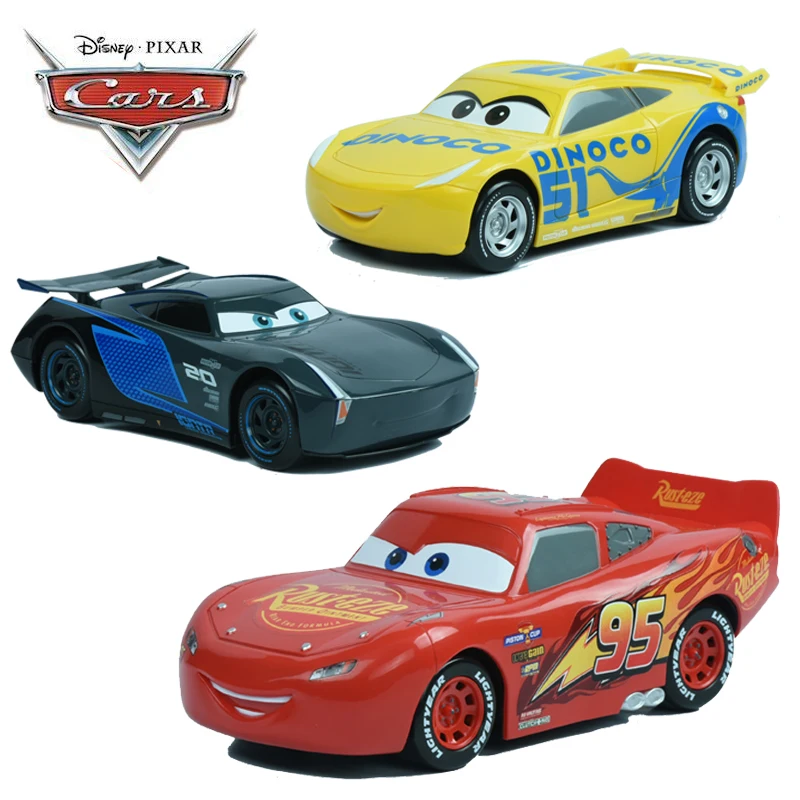 

Disney Pixar Cars 22cm Plastic Emulational Model Toys Pull Back Car Carros McQueen Storm Jackson Cruz Cars Toys For Children