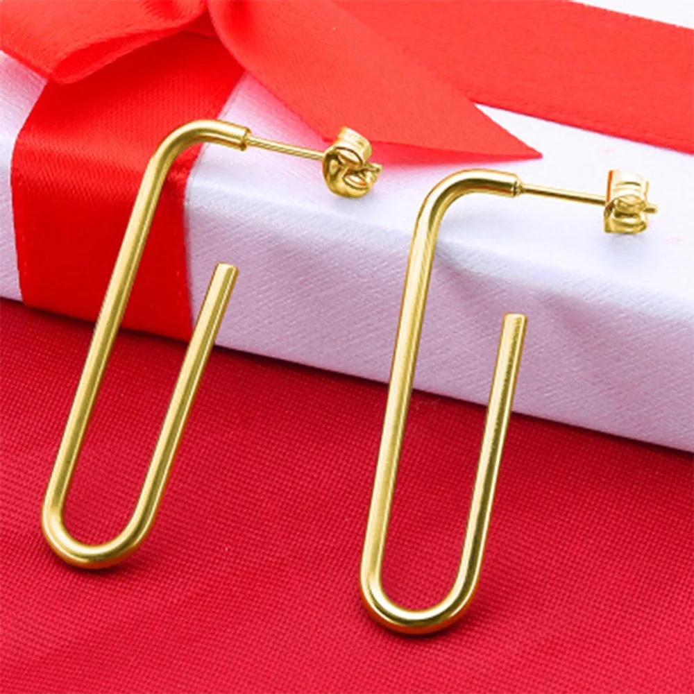 

2018 new JING YANG earrings fashion jewelry U-shaped earrings custom earrings bridal earrings fashion jewelry