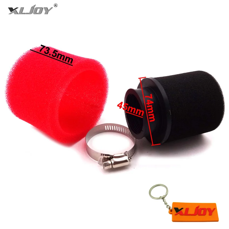 XLJOY 45mm Foam Air Filter Cleaner For Mikuni 30mm Molkt 26mm Carburetor Pit Dirt Bike ATV Quad Go Kart Motorcycle | Автомобили и