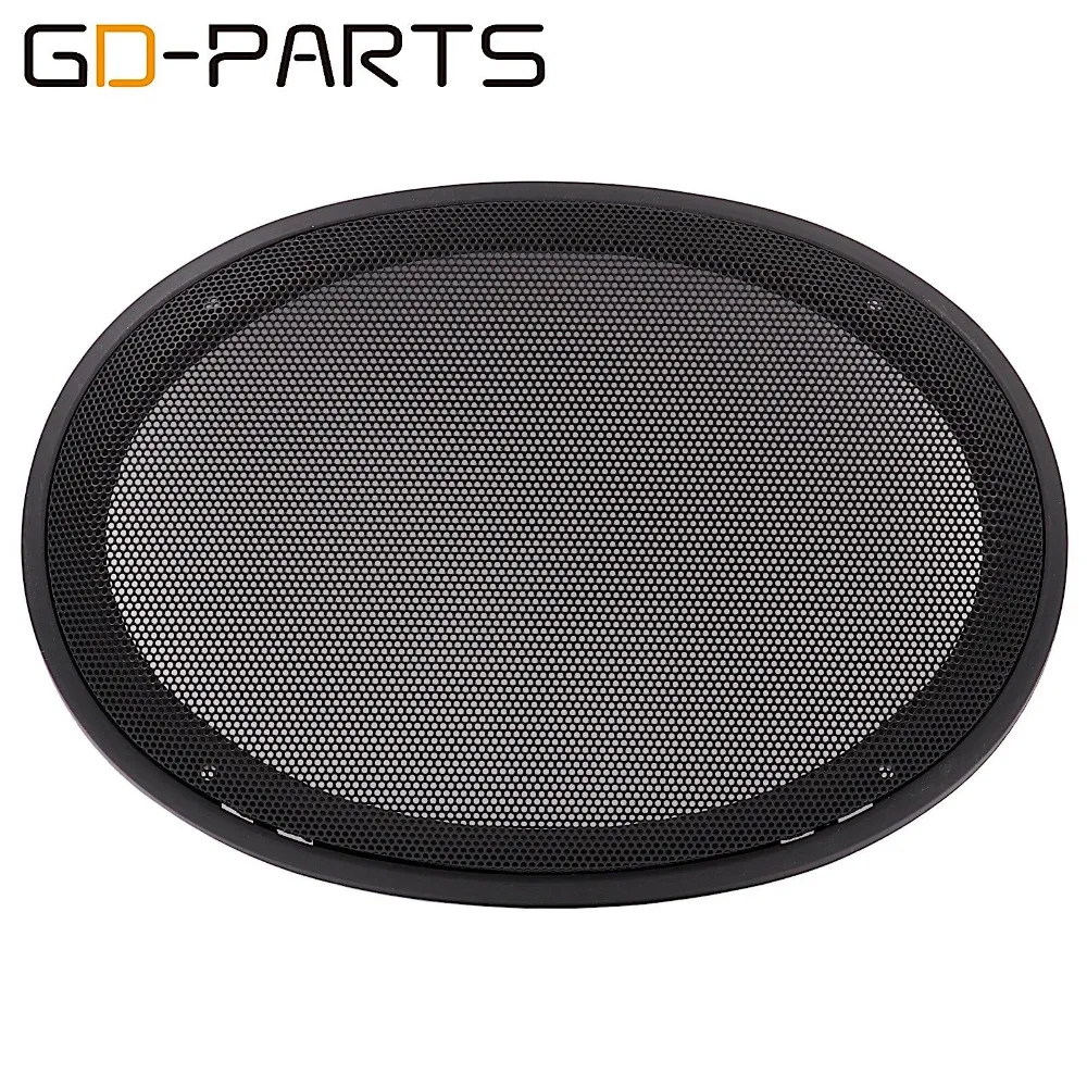 

GD-PARTS 6"x9" Speaker Cover Loudspeaker Grille Steel Mesh Car Audio Tweeter Speaker Cover Hifi Audio DIY 1PC