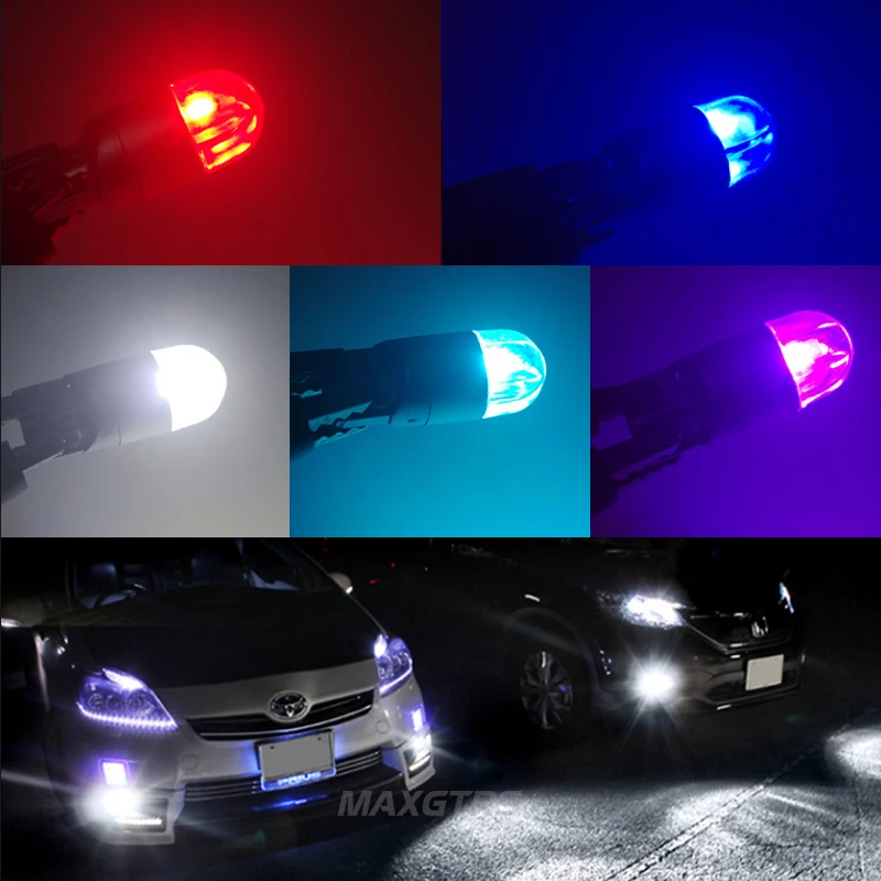 2x T10 168 194 W5W светодиодный сменный чип 3030 автомобильные лампы для номерного знака