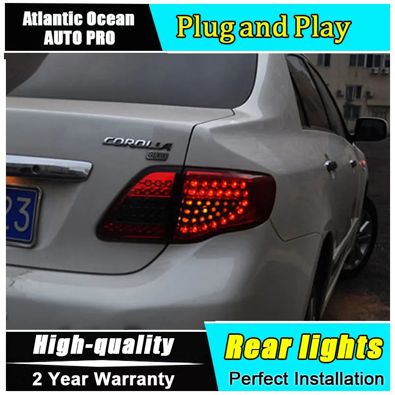 Detail Feedback Questions About A T Car Styling For Toyota Corolla Detail Feedback Questions About A T Car Styling For Toyota Corolla Taillights 2007 2010 Altis Led Tail Lamp Rear Drl Brake Park Signal Lights