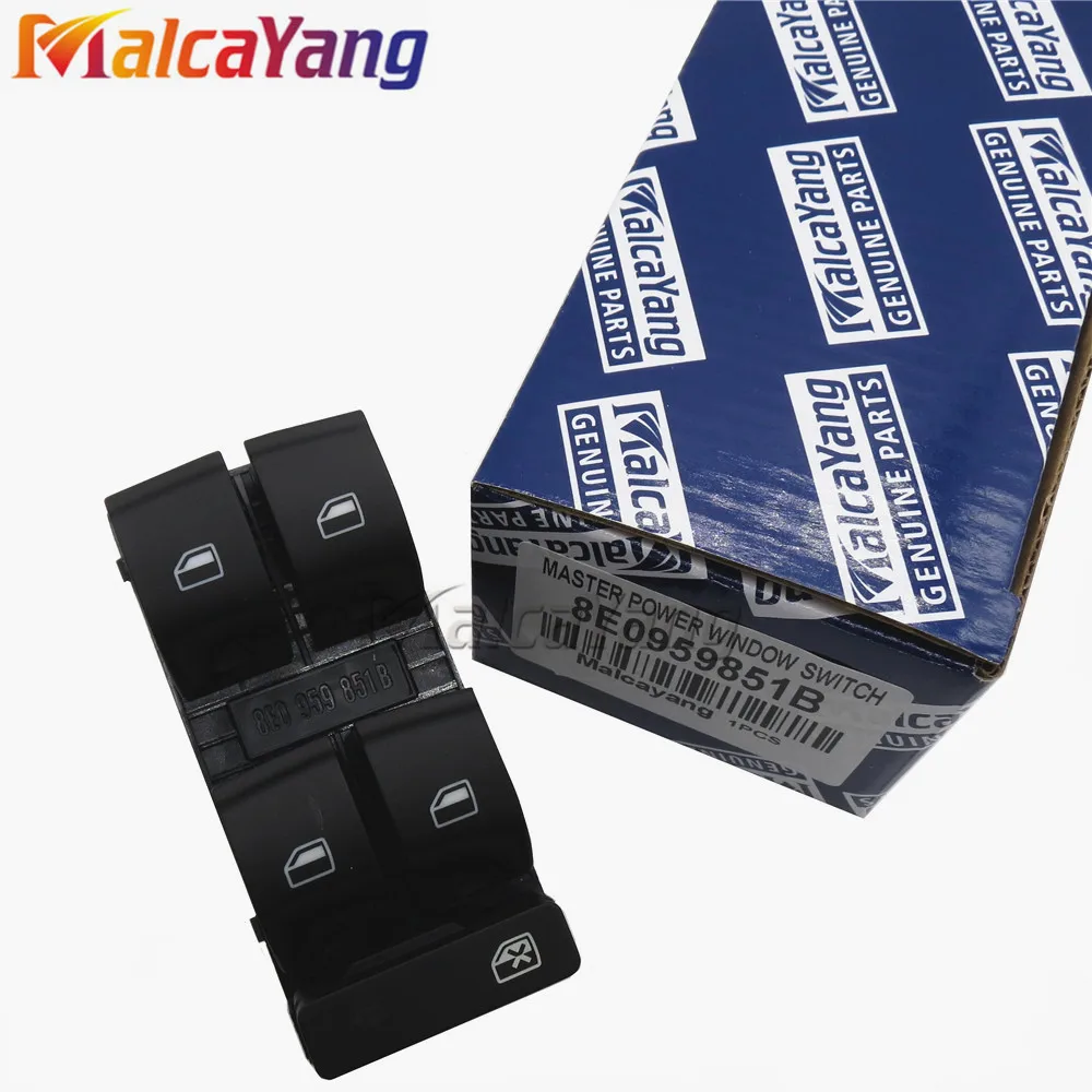 

NEW High Quality Power Windows Switch For Audi A4 B6 Audi A4 B7 8E0959851B