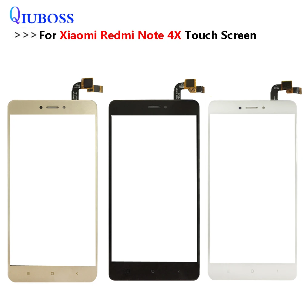 

For Xiaomi Redmi Note 4X Touch Screen 100% New Digitizer Glass Panel Touch Replacement For Xiaomi Redmi Note 4X