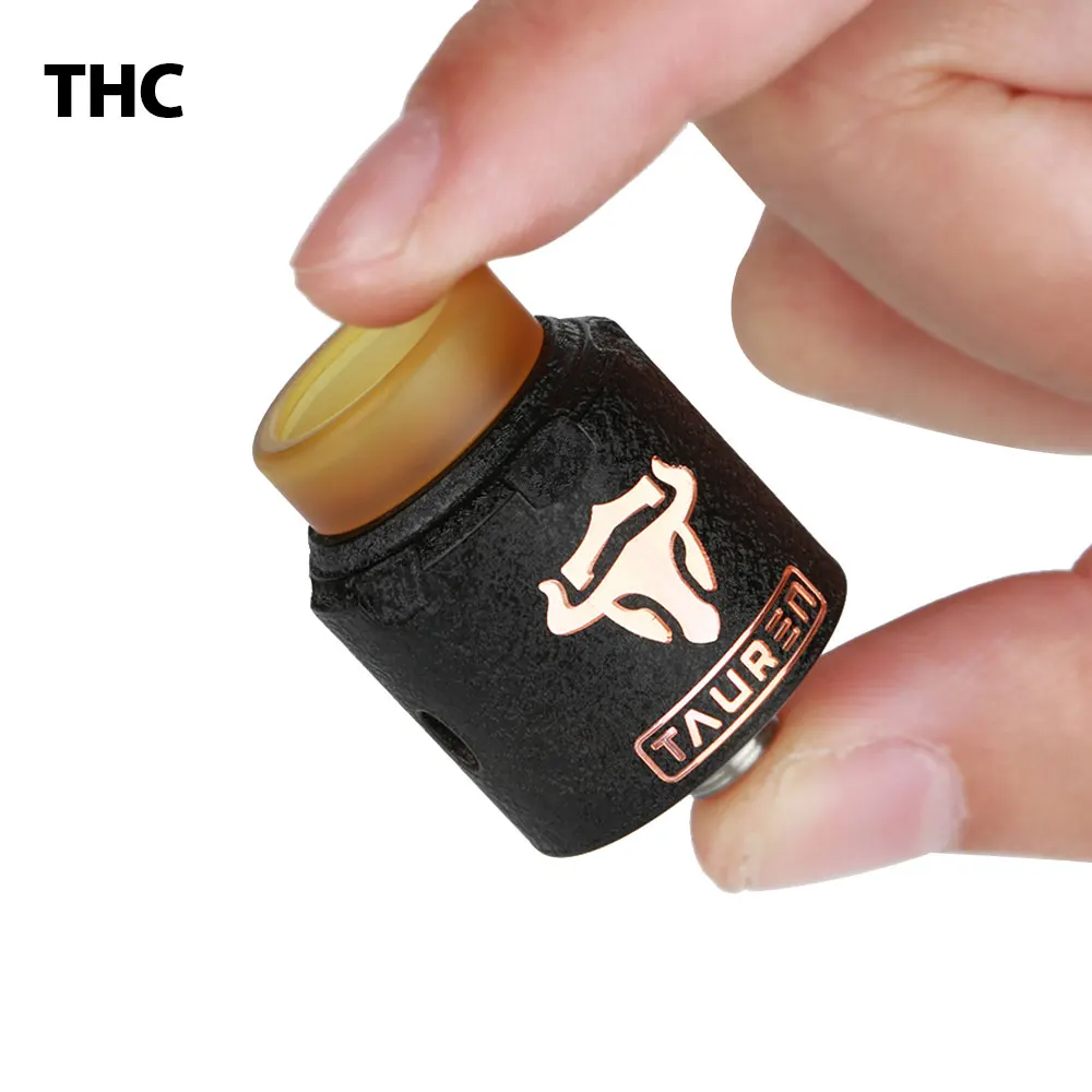 Оригинальный распылитель THC Tauren RDA двухсторонний с 28 микроотверстиями