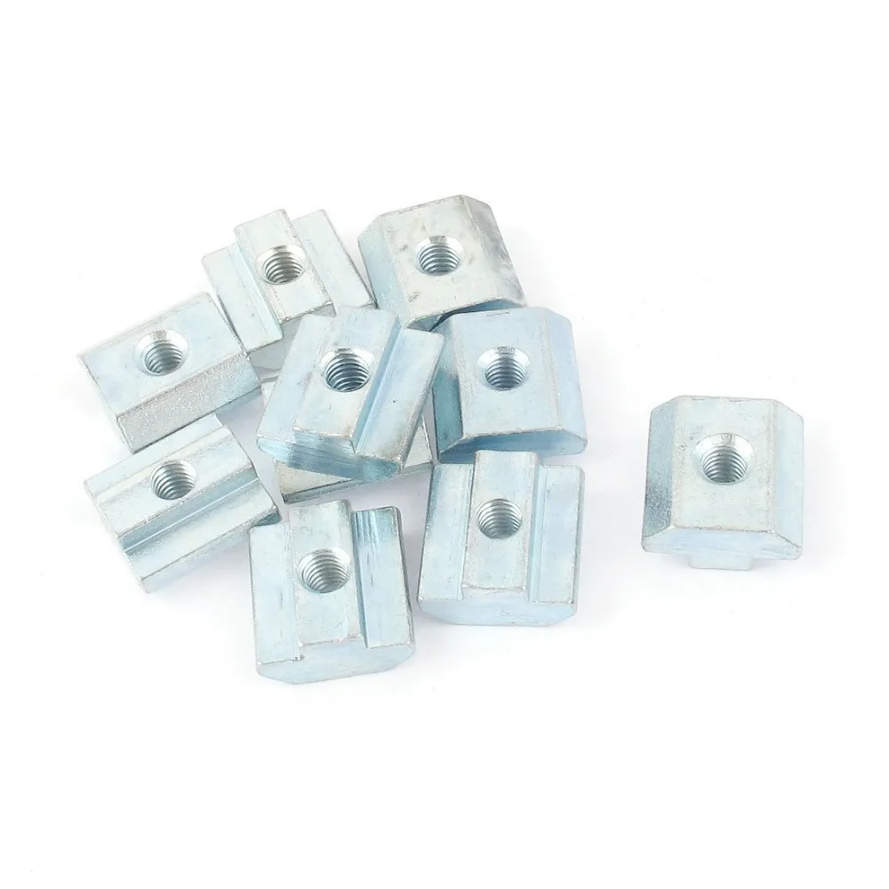 

10Pcs 80/20 T-Slot Sliding Nut Hardware 40 Series Slide-In T-Nut M5 Thread