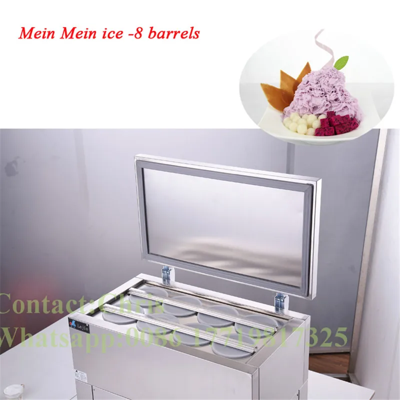 

8 barrels ice milk blocking machine mein mein ice machine