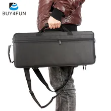 600D труба Gig Bag Box рюкзак водостойкая ткань Оксфорд с регулируемым двойным плечевым ремнем карман из пенопласта с хлопковой подкладкой