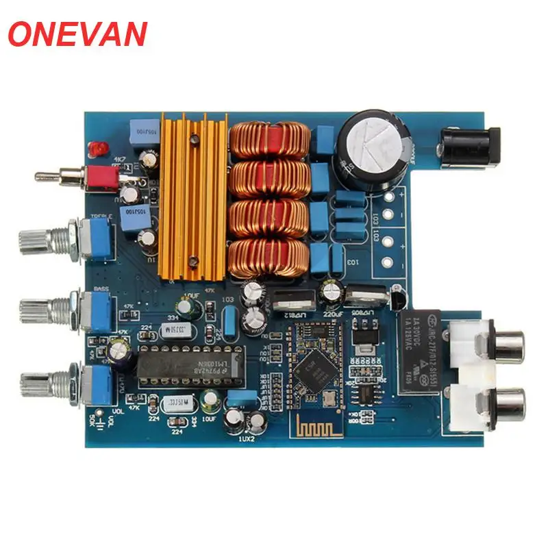 

TPA3116+LM1036 Class D 50W+50W CSR4.0 Bluetooth Amplifier Board Bass Audio Amp