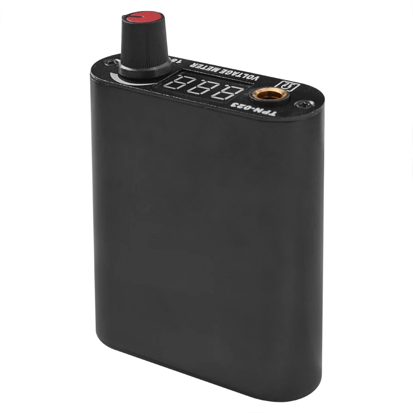 

Mini Tattoo Power Supply Didital Permanent Makeup Microblading for Foot Pedal Tattoo Machine Gun Lightweight for Body Art Supply