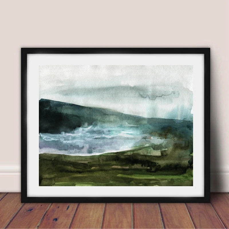 

Abstract Landscape Wall Art Canvas Painting Modern Nature Posters and Prints Wall Pictures for Living Room Home Decor
