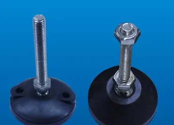 

100pcs M10x50-D50 knuckle feet nylon bracket support Adjusting Universal foot Cup