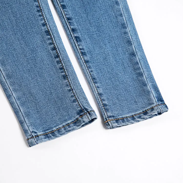 Зимние узкие джинсы-карандаш с высокой талией для женщин, большие размеры, синие и черные эластичные джинсы для мам, женские джинсы, женские брюки и джинсы