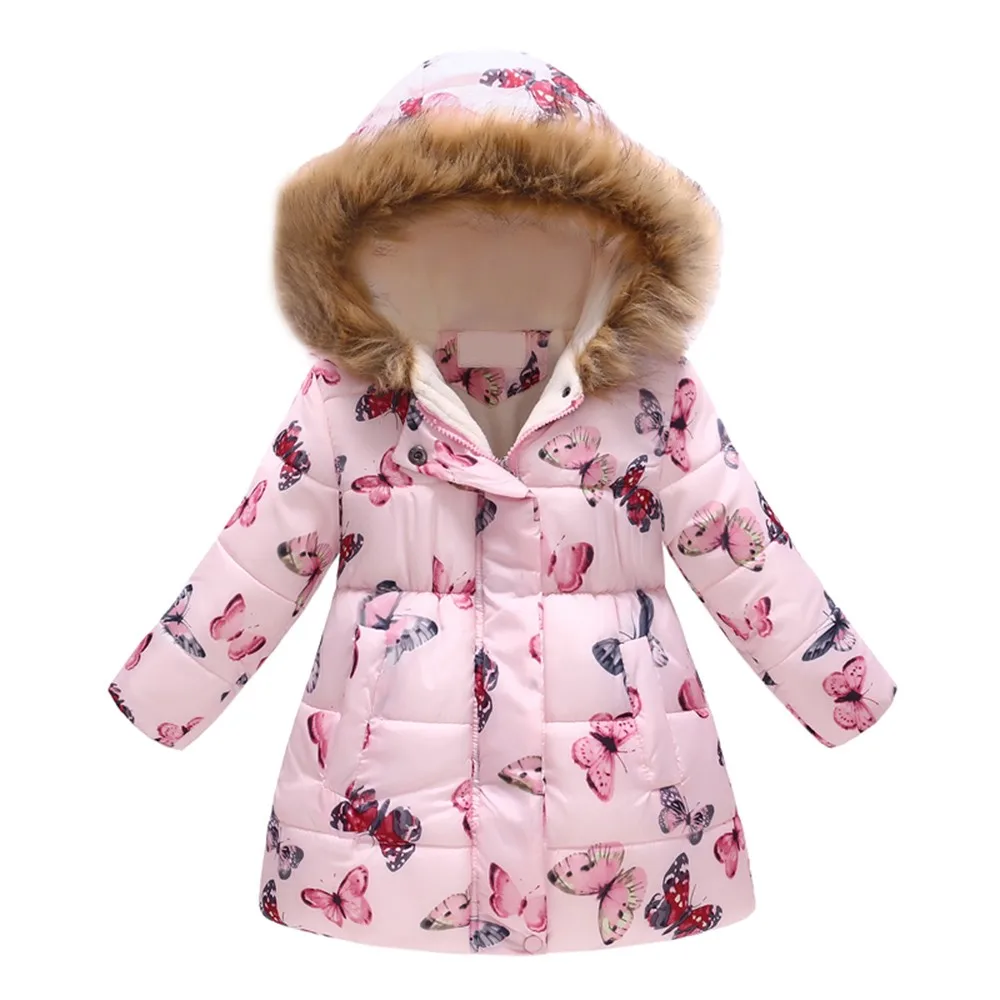 Buy Toddler Baby Girl Boy Floral Butterfly Winter Warm