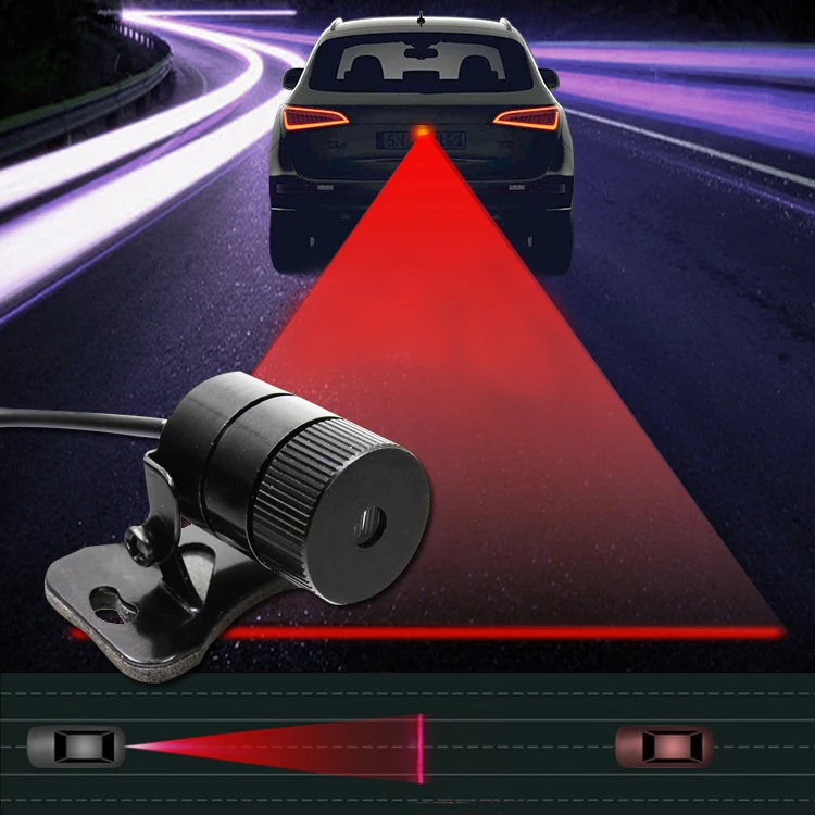Анти Столкновение сзади Прокат Лазерного Хвост 12 В led автомобилей