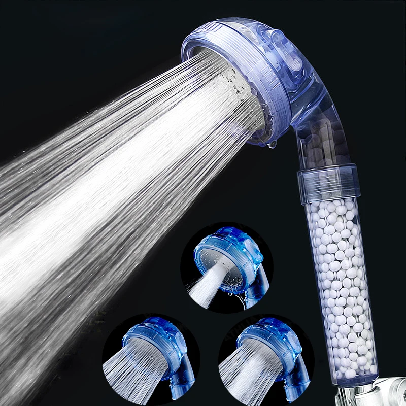 3 Function ABS Douche Hands Shower Head Nozzle for Shower Water Saving Douchette Head Shower
