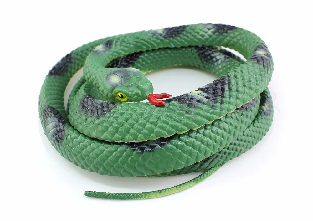 Wiben Хэллоуин Реалистичная мягкая резиновая змея моделирование модель животного 139 см сад реквизит шутка розыгрыши подарок приколы и розыгрыши