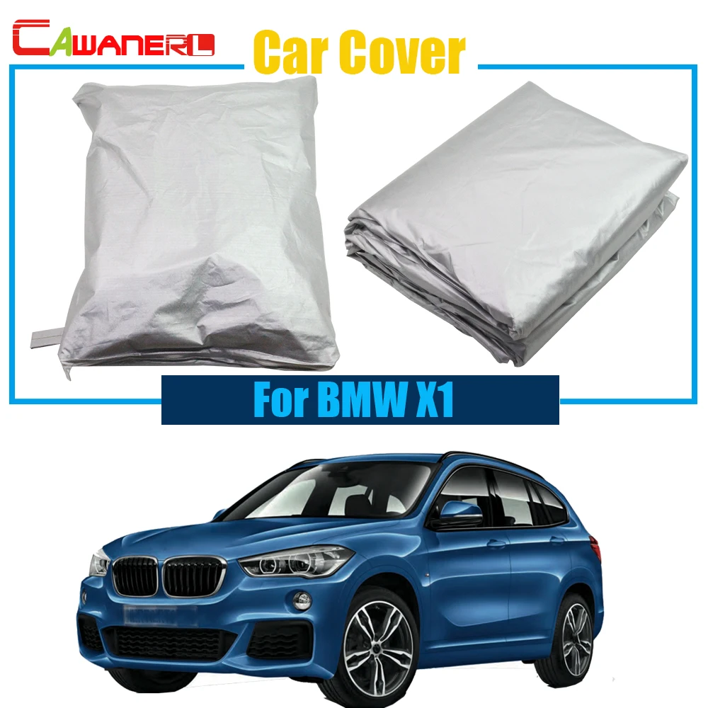 

Cawanerl Car Cover Sun Shade Anti UV Snow Rain Sun Resistant Cover Dustproof For BMW X1 Free Shipping !