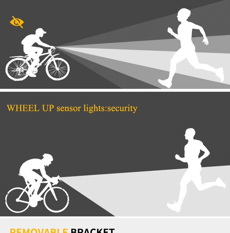 Светодиодный перезаряжаемый велосипедный светильник на колесиках с USB, передний велосипедный головной светильник s, Водонепроницаемый MTB дорожный велосипедный светильник, сенсорный ночник