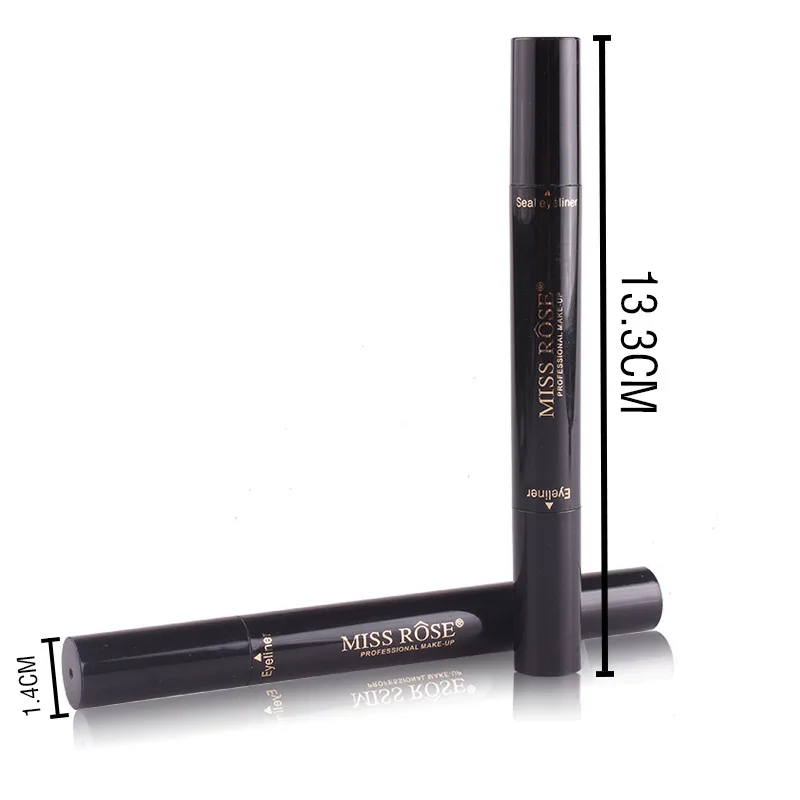 Brand Makeup Liquid Eyeliner Pencil Quick Dry Waterproof Eye Liner Black Color With Stamp Beauty Eye Pencil5