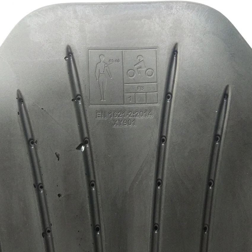 Motorcycle Back Pad Jacket Built-In CE Approval Spine Protection Motocross Backbone Protector Silicone PU Protective Gear