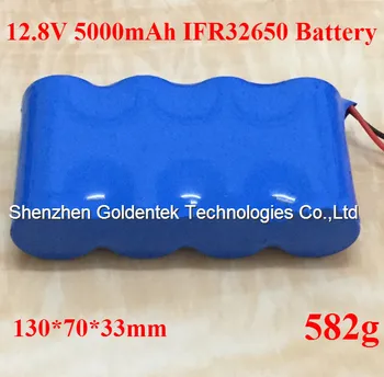 

LifePo4 12V 5000mah battery 12.6V IFR 32650 5000mah bateria for RC toys miner light LED lamp Charging fan Automatic sunshade