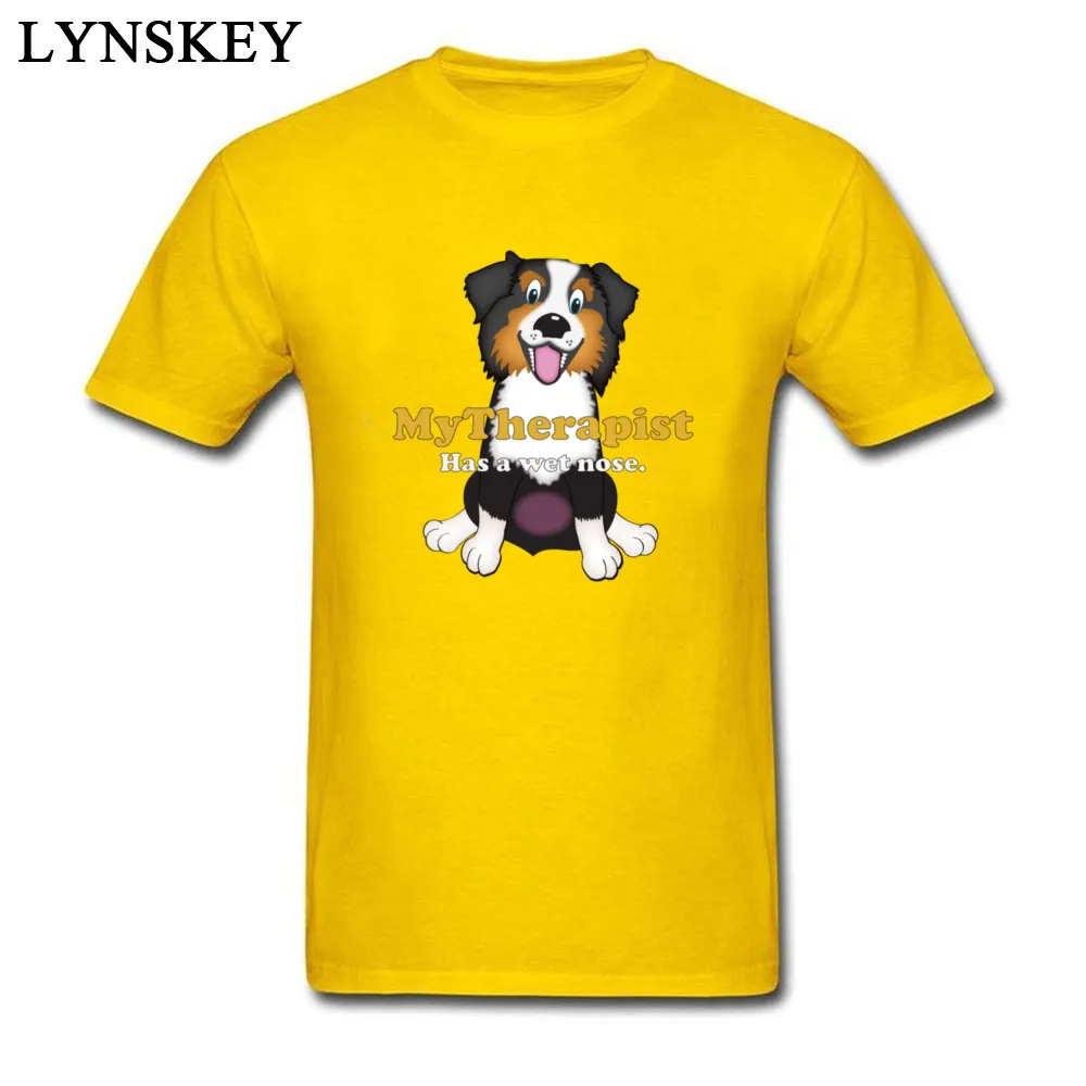 My Therapist Has a Wet Nose - Australian Shepherd_yellow