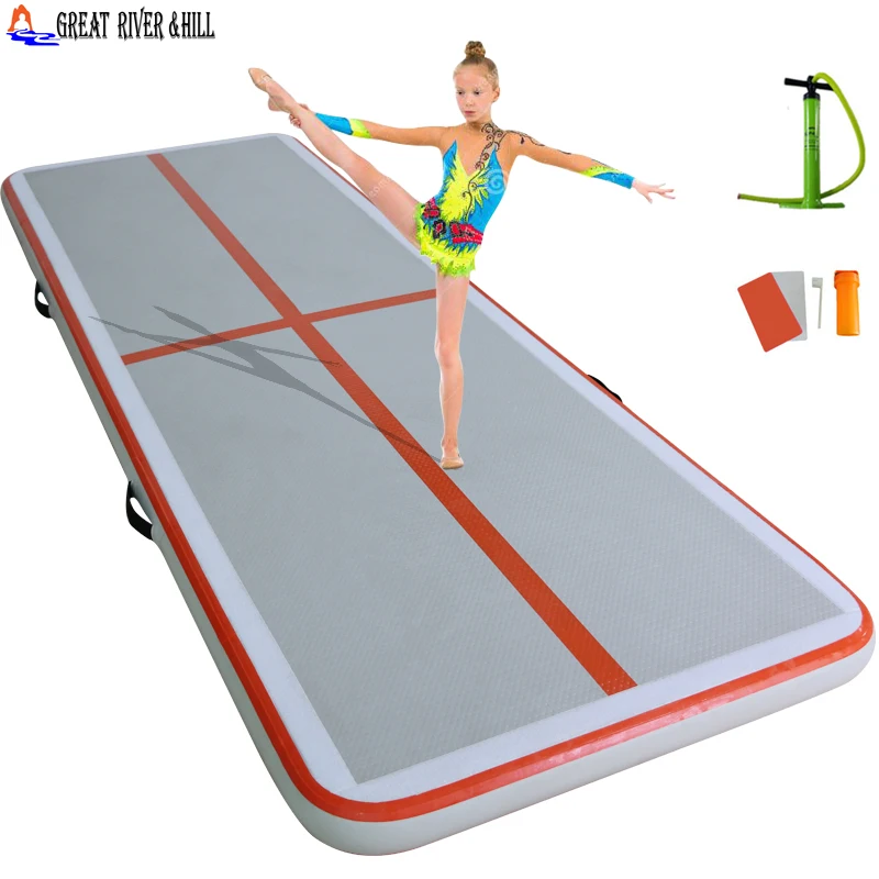 Student gymnastics mat air with Great River Hill brand 10ftx3.3ftx4inchin Gymnastics from