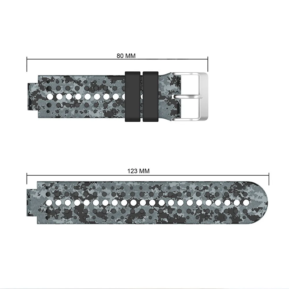 Замена силиконовый браслет аксессуар для Garmin Forerunner 220/230/235/620/630 Бег Спорт ремешок для наручных часов мягкий силиконовый ремешок