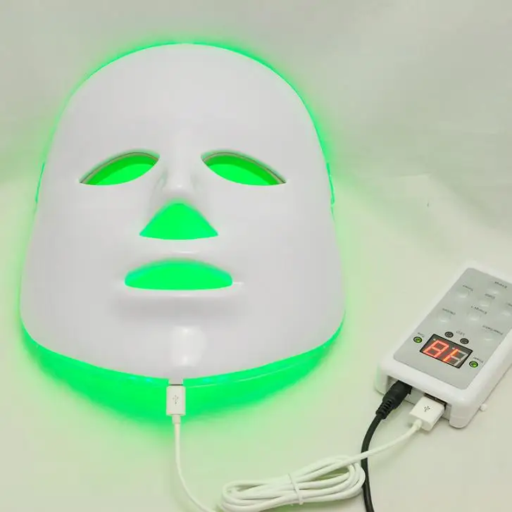 

CE Approved 3 Colors Light Photon LED Facial Mask Skin Rejuvenation Beauty Therapy Photo Therapy Free Shipping