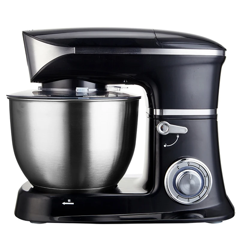 Online Multi Fungsi Stand Mixer Rumah Tangga Mixer Makanan Sepenuhnya Otomatis Komersial Egg Beater Pengaduk Adonan 4.5L Baking Food Processor