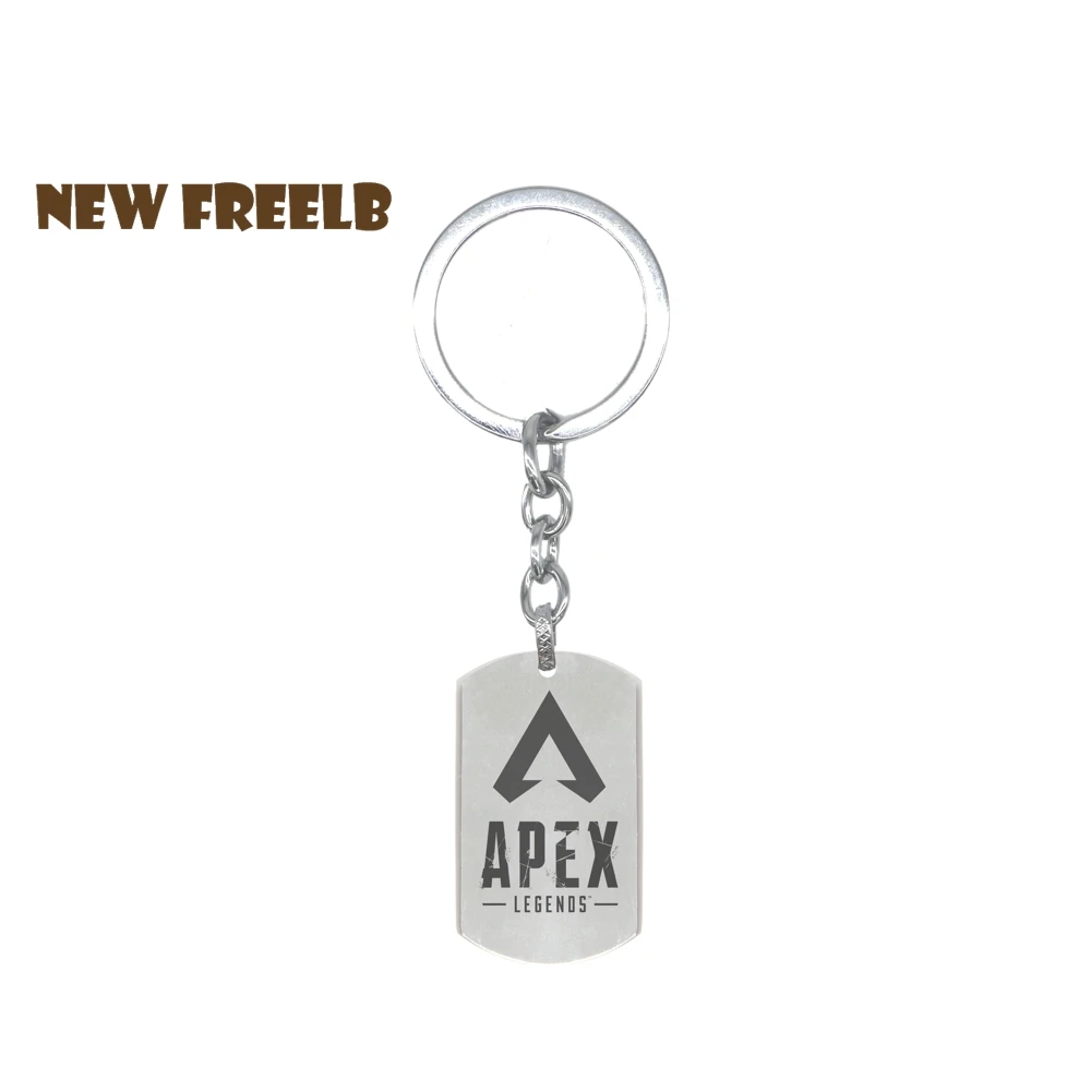 Новинка FPS игра APEX Legends брелки собака бирка из нержавеющей стали кулон брелок украшение, прекрасный подарок для женщин и мужчин фанатов геймеров