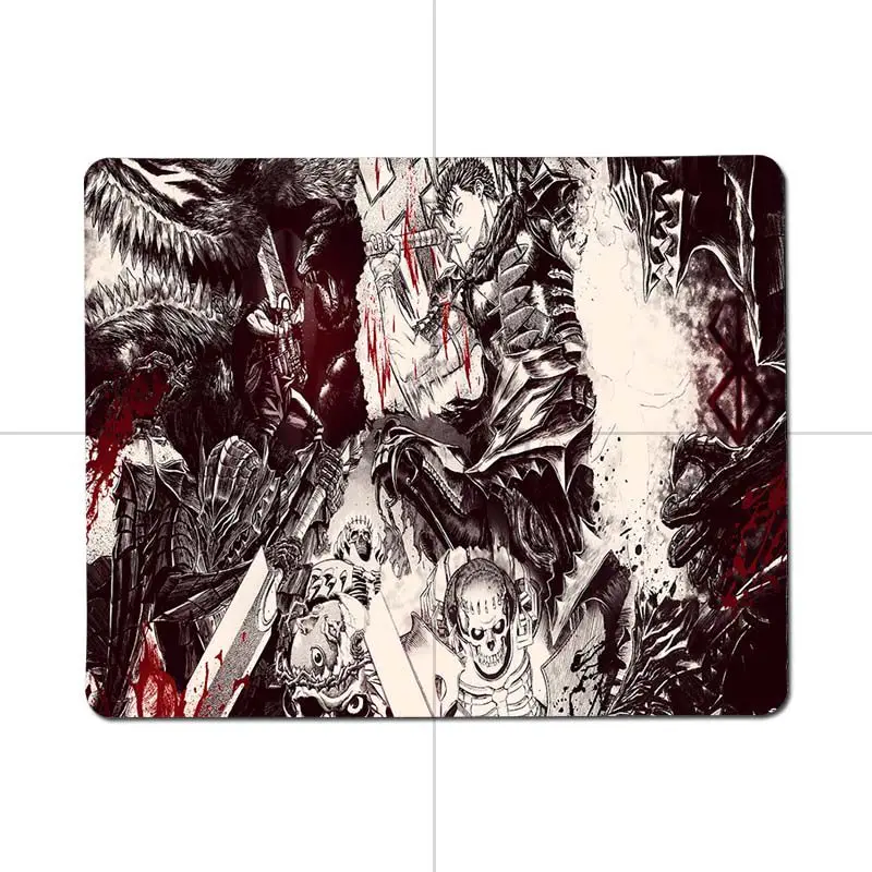 MaiYaCa собственные коврики Berserk аниме Удобный маленький коврик для мыши игровой